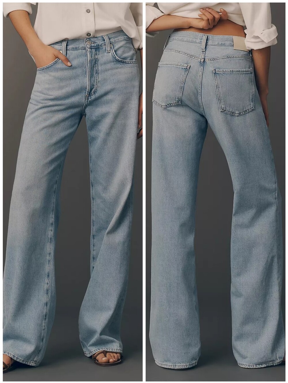 Citizens of Humanity Premium Vintage Annina Wide Straight Leg Jeans, 25